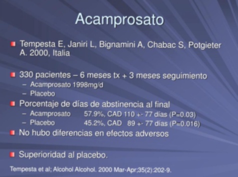 acamprosato