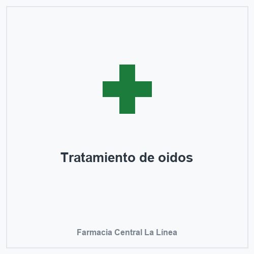 Tratamiento de oidos