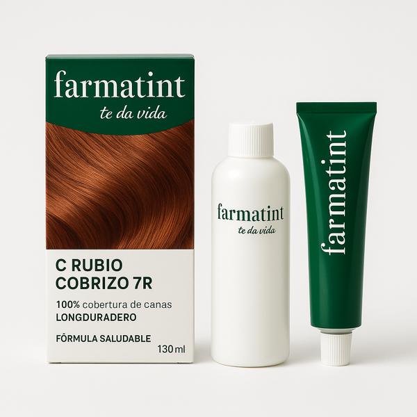Farmatint c rubio cobrizo 7r 130 ml tinte