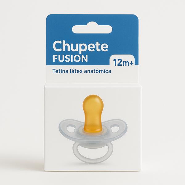 Chupete fusion tetina latex anatomica 12 m 2