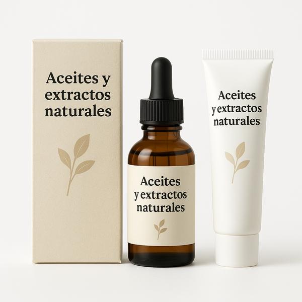 Aceites y extractos naturales