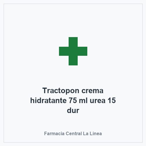Tractopon crema hidratante 75 ml urea 15 dur