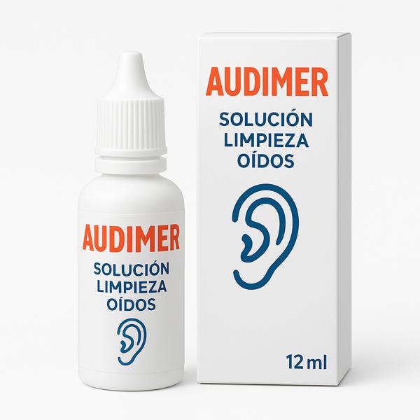 Audimer solucion limpieza oidos 12 ml