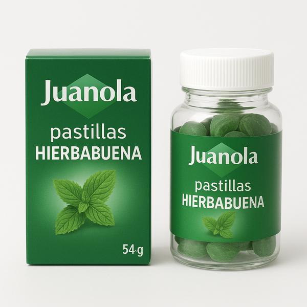 Juanola pastillas hierbabuena 54 g