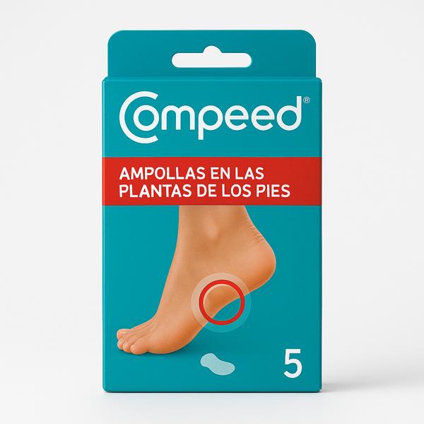 Compeed ampollas en las plantas de los pies 5