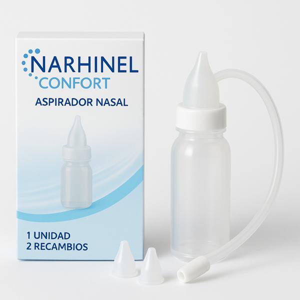 Narhinel confort aspirador nasal 1 u 2 recam
