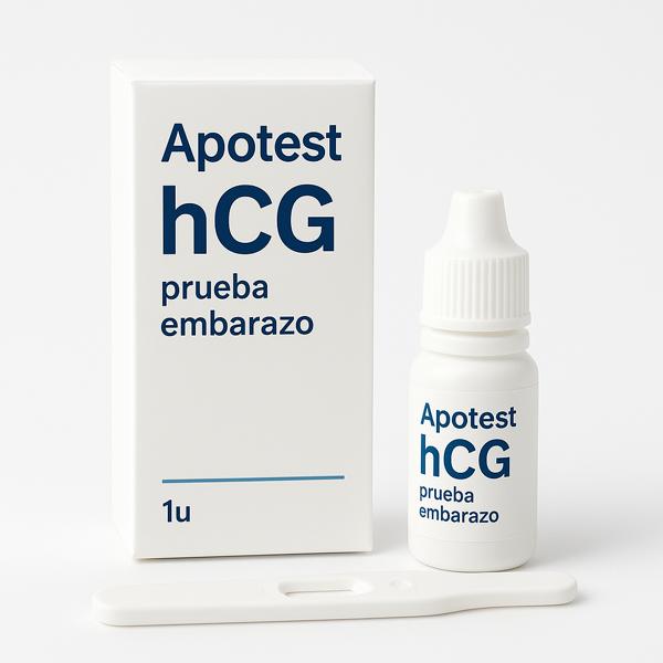 Apotest hcg prueba embarazo 1 u