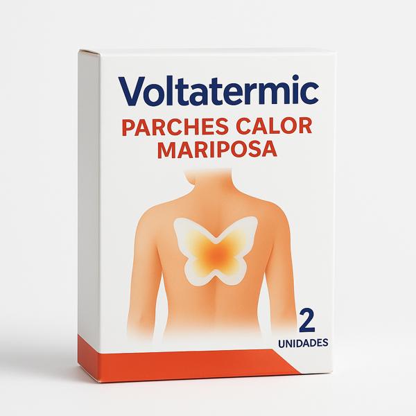Voltatermic Parches Calor Mariposa 2 unidades