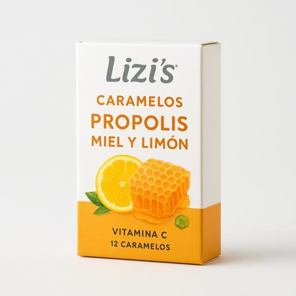 Lizis caramelos 12 u propolis miel y limon