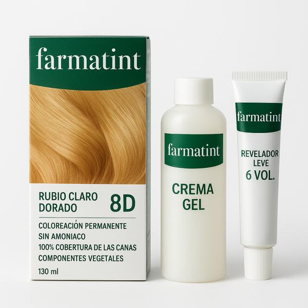 Farmatint c rubio claro dorado 8d 130 ml tint