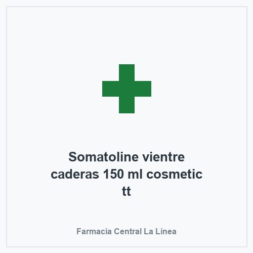 Somatoline vientre caderas 150 ml cosmetic tt