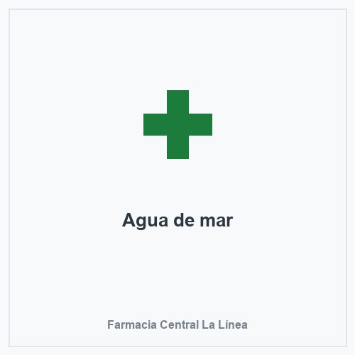 Agua de mar