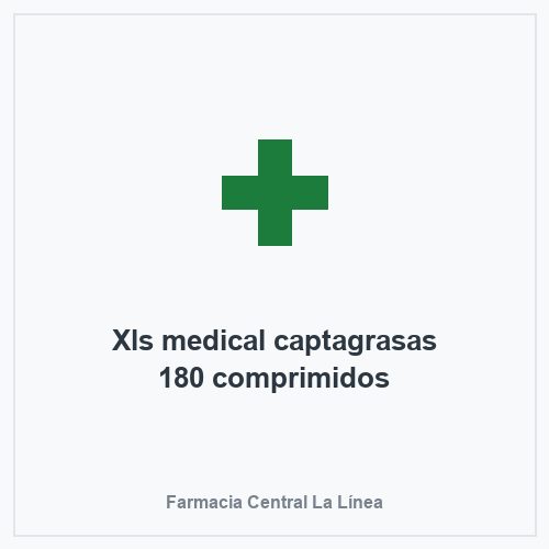 Xls medical captagrasas 180 comprimidos