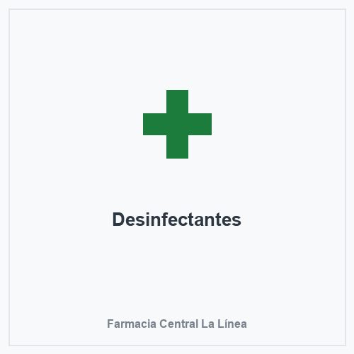 Desinfectantes