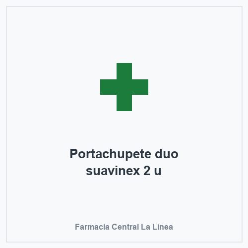 Portachupete duo suavinex 2 u