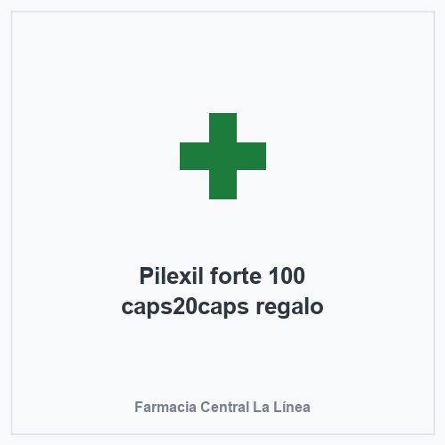 Pilexil forte 100 caps20caps regalo