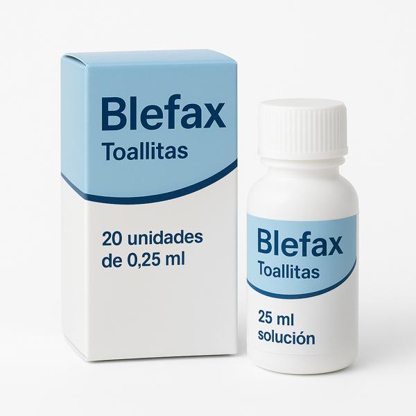 Blefax toallitas 20 unidosis 25 ml solucion