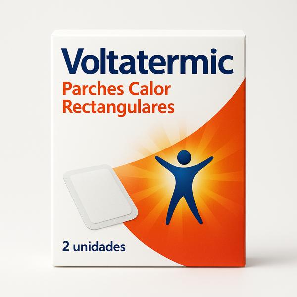 Voltatermic Parches Calor Rectagulares 2 unidades