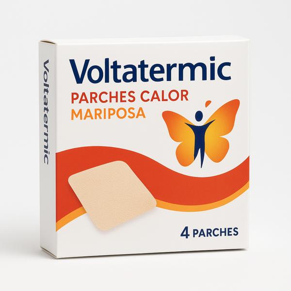 Voltatermic Parches Calor Mariposa 4 unidades