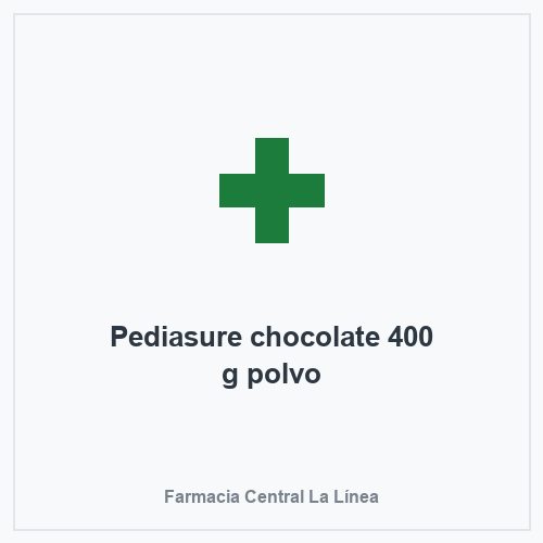 Pediasure chocolate 400 g polvo