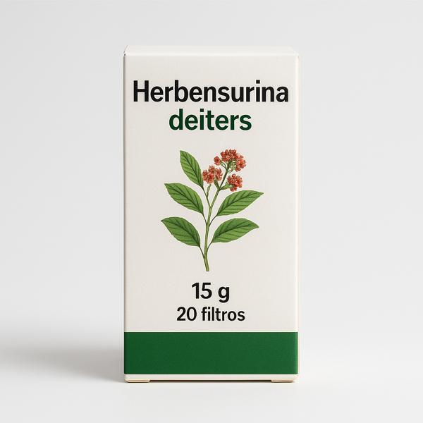 Herbensurina deiters 15 g 20 filtros