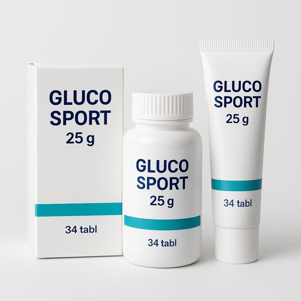 Gluco sport 25 g 34 tabl