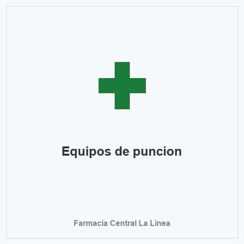 Equipos de puncion