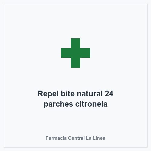 Repel bite natural 24 parches citronela